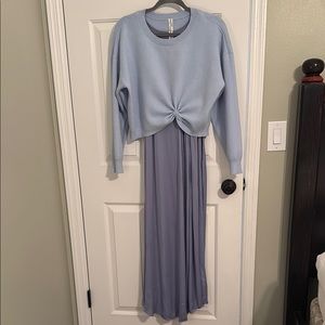 The Gemini Twofer Sweater and Dress set